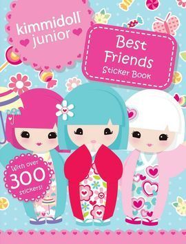 KIMMIDOLLS BEST FRIENDS STICKER BOOK (300+ STICKERS)