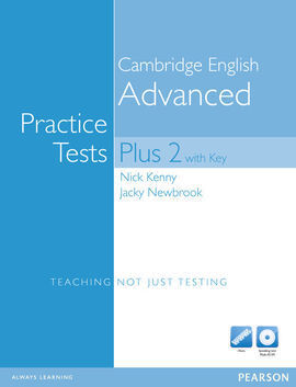 CAE PRACTICE TESTS PLUS 2 (NEW EDITION) WITH ANSWER KEY, ITEST CD