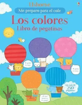 Los Colores Libro de Pegatinas