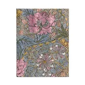 Morris Pink Honeysuckle (William Morris) Ultra Unlined Hardcover Journal