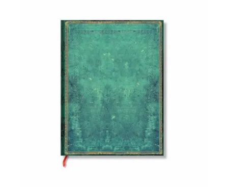 Pacific Blue (Old Leather Collection) Ultra Unlined Softcover Flexi Journal (Elastic Band Closure)
