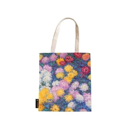 Monets Chrysanthemums Canvas Bag By Paperblanks Book