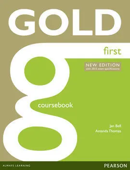 Gold First (2015 Exam) Coursebook With Online Audio