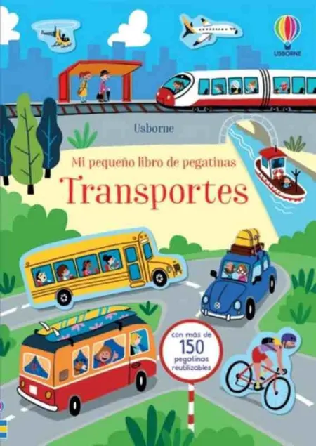 Transportes mi Pequeño Libro Pegatinas