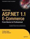 BEGINNING ASP.NET 1,1 E-COMMERCE