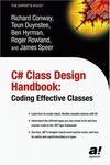 CLASS DESIGN HANDBOOK. CODING EFFECTIVE CLASSES
