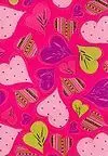 Groovy Hearts Small Journal