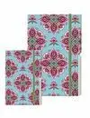 Cranberry Mandala Edgewise Small Journal