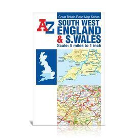 SOUTH WEST ENGLAND & SOUTH WALES ROAD MAP