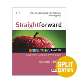 STRAIGHTFORWARD B1+ SB&AB PK 2ND ED (SPLIT)