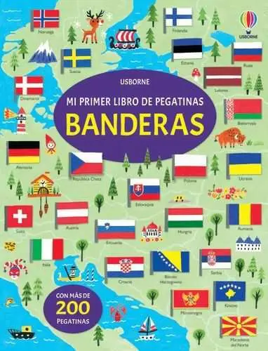Banderas mi Primer Libro de Pegatinas