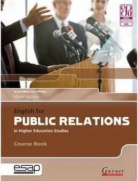 English For Public Relations In Higher Education Studies Course Book With Audio