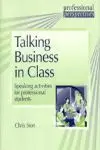 Talking Business In Class