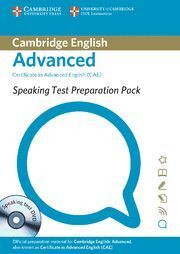 SPEAKING TEST PREPARATION PACK FOR CAE PAPERBACK WITH DVD