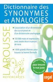 Dictionnaire Des Synonymes Et Analogies
