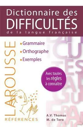 Dictionnaire Des Difficultés de la Langue Française