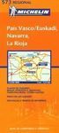 MAPA MICHELIN  PAÍS VASCO, NAVARRA, LA RIOJA
