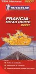 MAPA FRANCIA MITAD-NORTE 2007. ESCALA :1.000.000; 1CM: 10 KM.