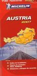 MAPA AUSTRIA 2007. ESCALA 1:400.000; 1CM. 4KM.