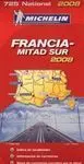Mapa Francia-Mitad Sur 2008