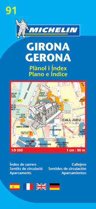 MAPA MICHELIN CARTOGRAPHIA  GERONA