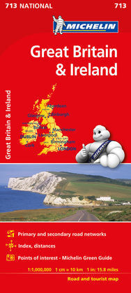 MAPA NATIONAL GRAN BRETAÑA IRLANDA