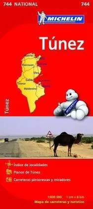 Mapa National-Africa - Túnez(744)-2012