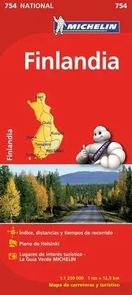 Mapa National Finlandia