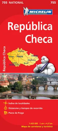 Mapa National Republica Checa