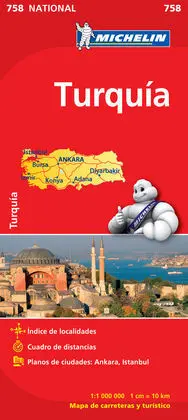 Mapa National Turquia