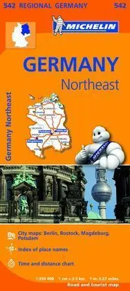 Mapa Regional Germany Northeast