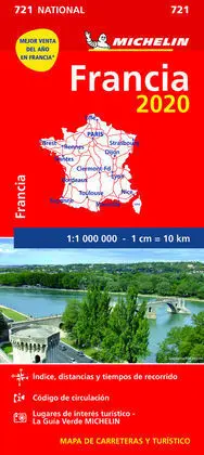 Mapa Francia 2020