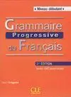 Grammaire Progressive Du Français Avec 440 Exercices 2º Editión