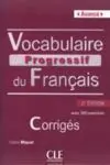 Vocabulaire Progressif Du Français 2ª Édition - Niveau Avance - Corriges