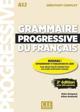Grammaire Progressive Du Français - Niveau Débutant Complet A1. 1 - Livre+Cd - 2º