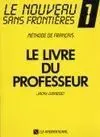 Le Nouveau Sans Frontieres 1 Livre Du Professeur