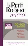 LE PETIT ROBERT MICRO 2013