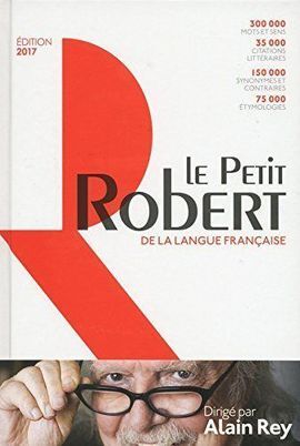 LE PETIT ROBERT 2017