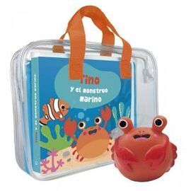 LIBRO BAÑO, TINO Y EL MONSTRUO MARINO