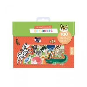 Mi Pequ Estuche Gomets Animales Salvajes Auzou