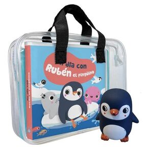 LIBRO DE BAÑO. UN DÍA CON RUBÉN EL PINGÜINO