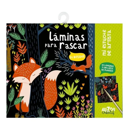 Láminas para Rascar. El Bosque