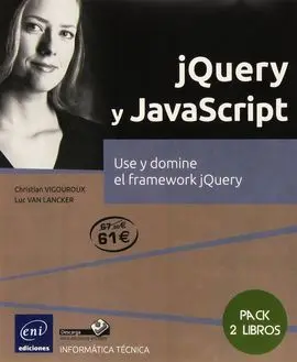 Jquery y Javascript. pack Experto. Pack 2 Libros