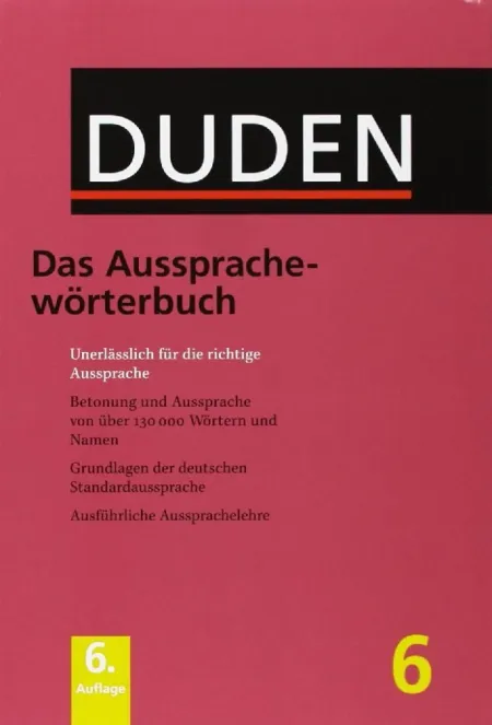 Duden. Das Aussprache-Wörterbuch