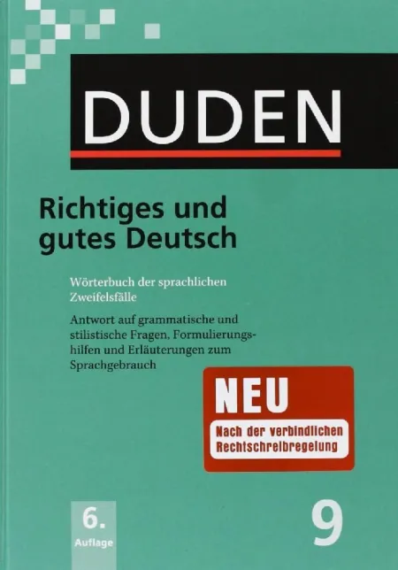 Rocjtiges Und Gutes Deutsch