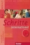 Schritte International 2 Alumno + Ejercicios + Glosario