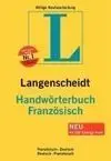 Langenscheidt Handwörterbuch Französisch Diccionario Langenscheidt Francés-Alemán