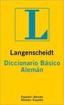 DICCIONARIO LANGENSCHEIDT BÁSICO ALEMÁN