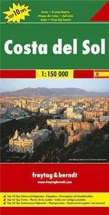 Mapa Costa del Sol Freytag