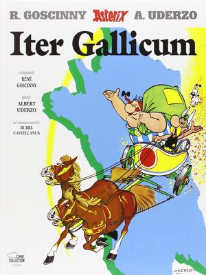 ASTERIX ITER GALLICUM N 05 EN LATIN